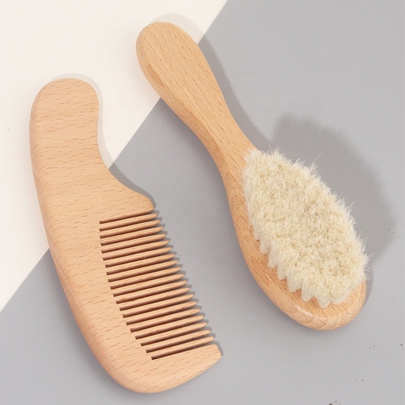 Baby Brush Set - Eco Friendly Goat Bristle