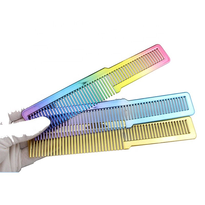 Plastic Comb - Compact Plated Straightener