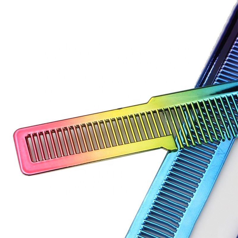 Plastic Comb - Compact Plated Straightener