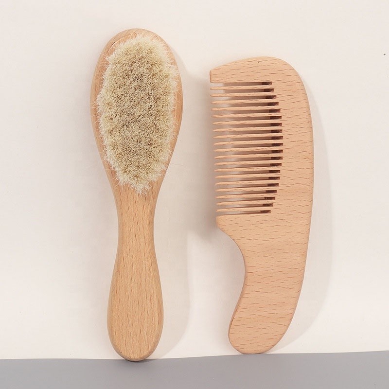 Baby Brush Set - Eco Friendly Goat Bristle