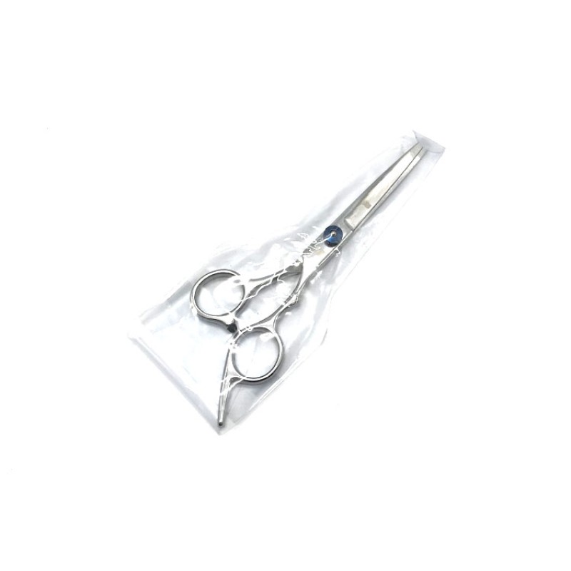 Barber Scissors - Electroplated Blue Screw