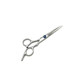 Barber Scissors - Electroplated Blue Screw