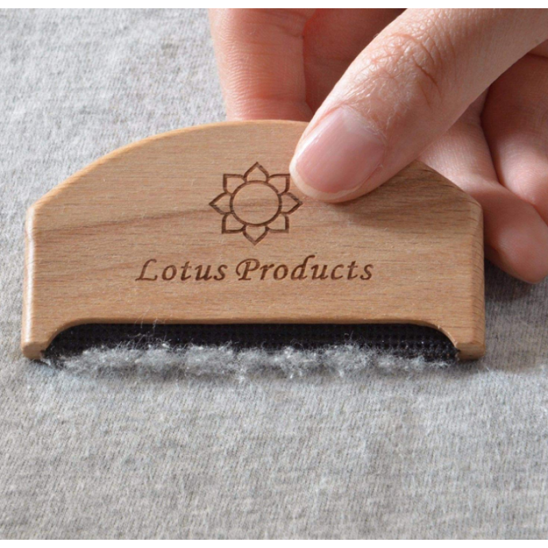 Beech Wood Comb - Cashmere Sweater Fabric