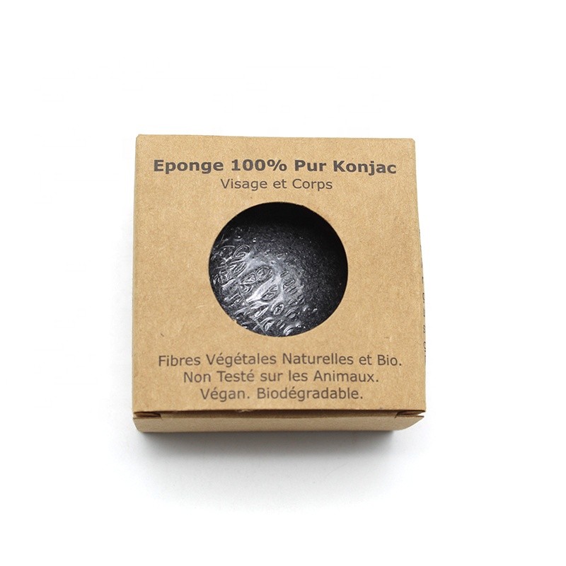Bamboo Charcoal Sponge - Activated Facial Clean