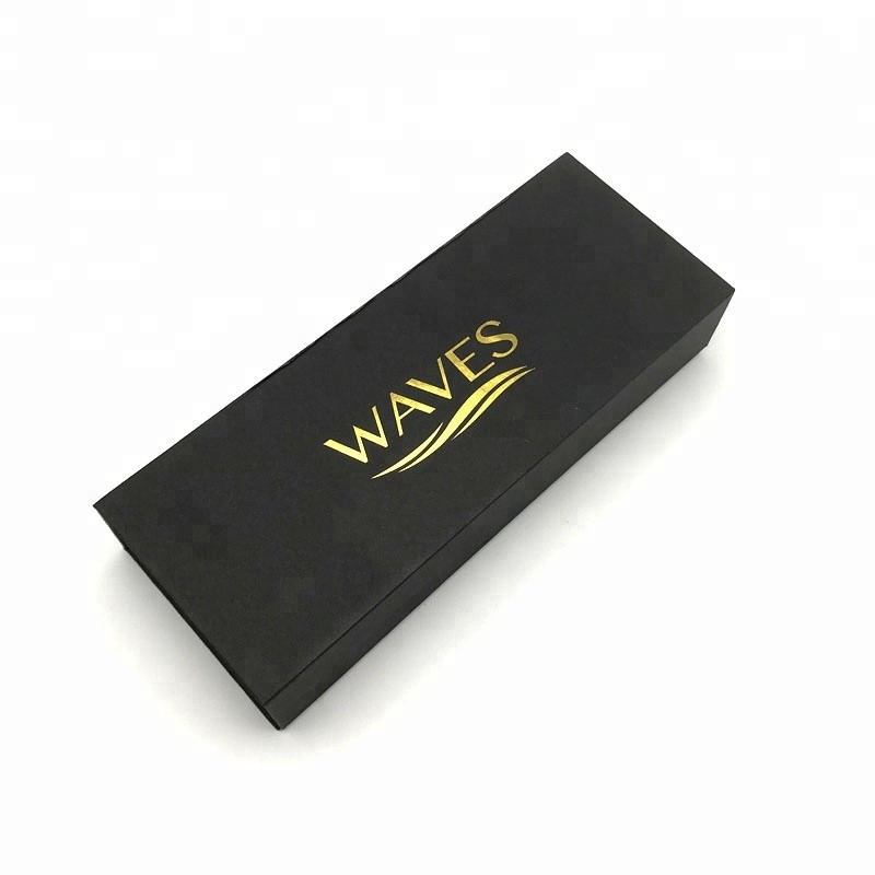 Wave Hair Brush - Golden Long Handle