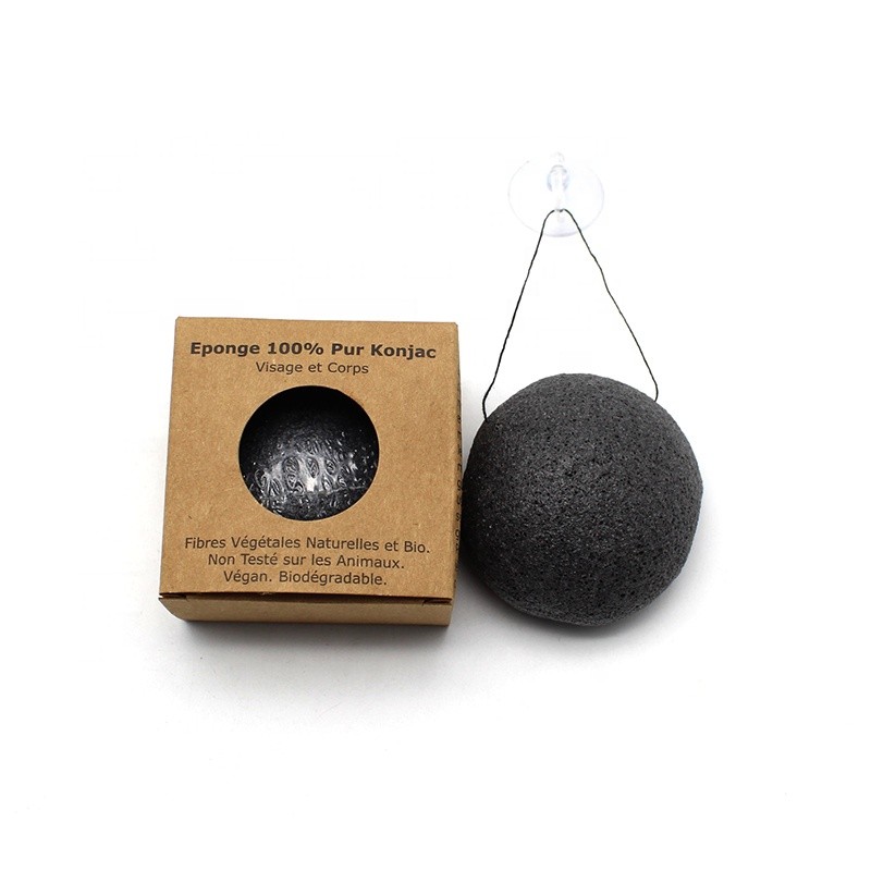 Bamboo Charcoal Sponge - Activated Facial Clean