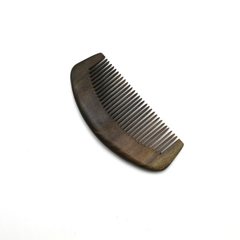 Wooden Beard Comb - Handmade Sandal Custom