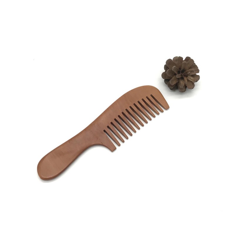 Wooden Comb - Natural Pear Hair Straightener