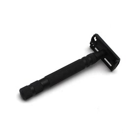 Travel Razor - Matte Black Double Edge