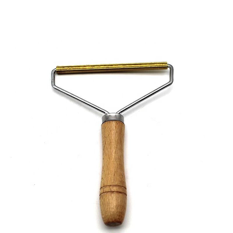 Wood Lint Remover - Natural Beech Steel