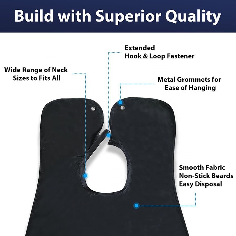 Beard Bib - Non-Stick Shaving Cape