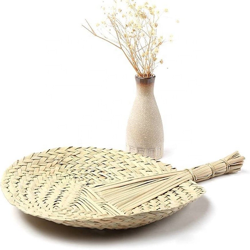 Cattail Leaf Fan - Handcrafted Summer Cooler