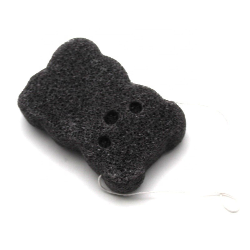 Baby Bath Sponge - Cartoon Teddy Bear