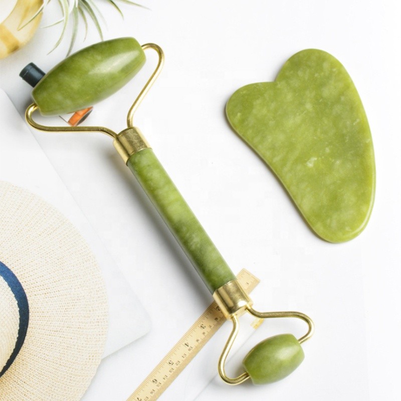 Gua Sha Set - Jade Roller Facial Tool