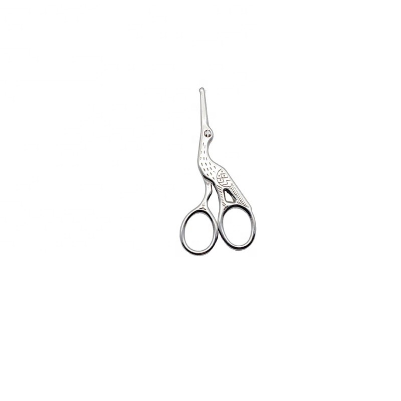 Beard Scissors - Black Silver Professional