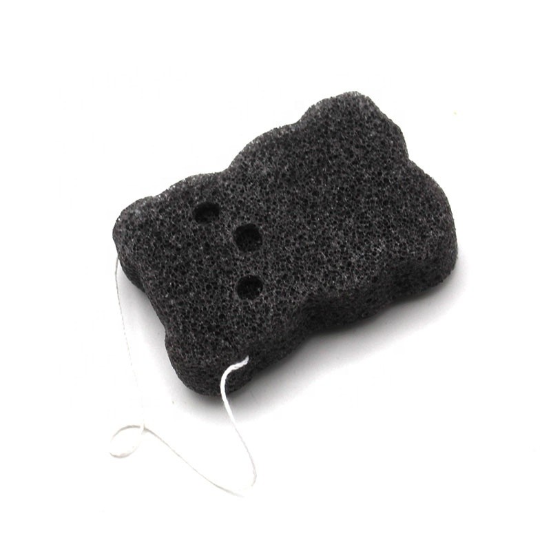 Baby Bath Sponge - Cartoon Teddy Bear