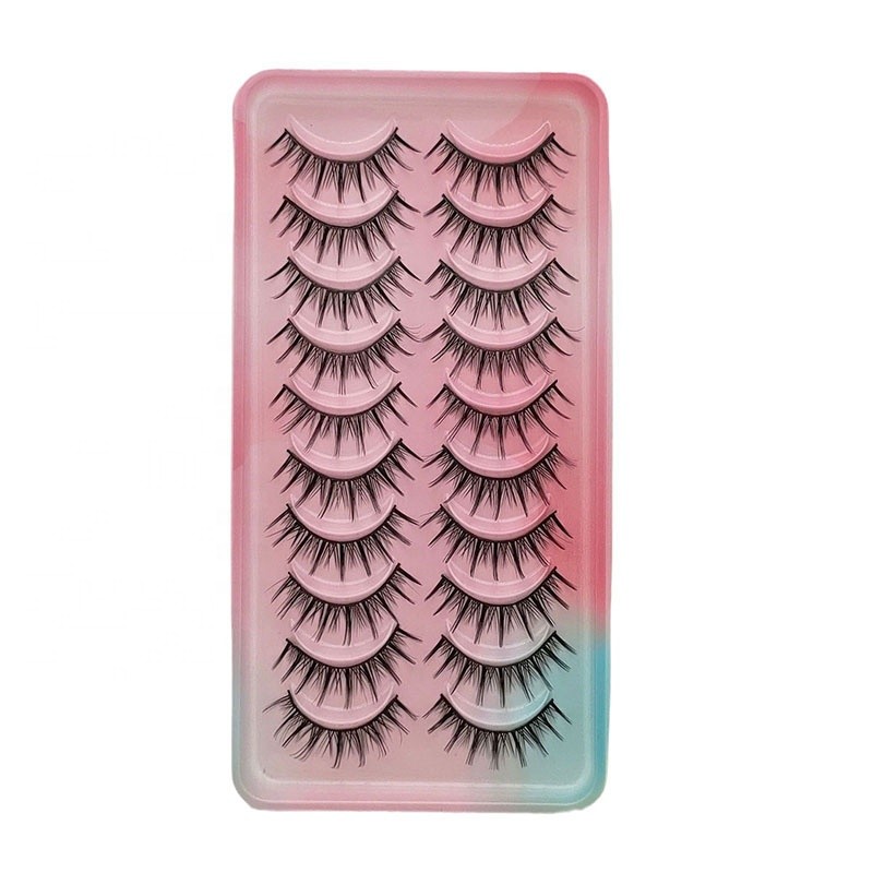 False Eyelashes - Natural Volume 10 Pairs