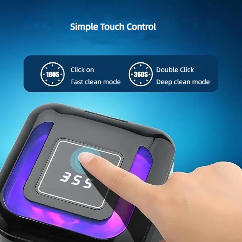 Ultrasonic Cleaner Manufacturer - Professional 45KHZ 24W Portable for Denture Aligner Jewelry