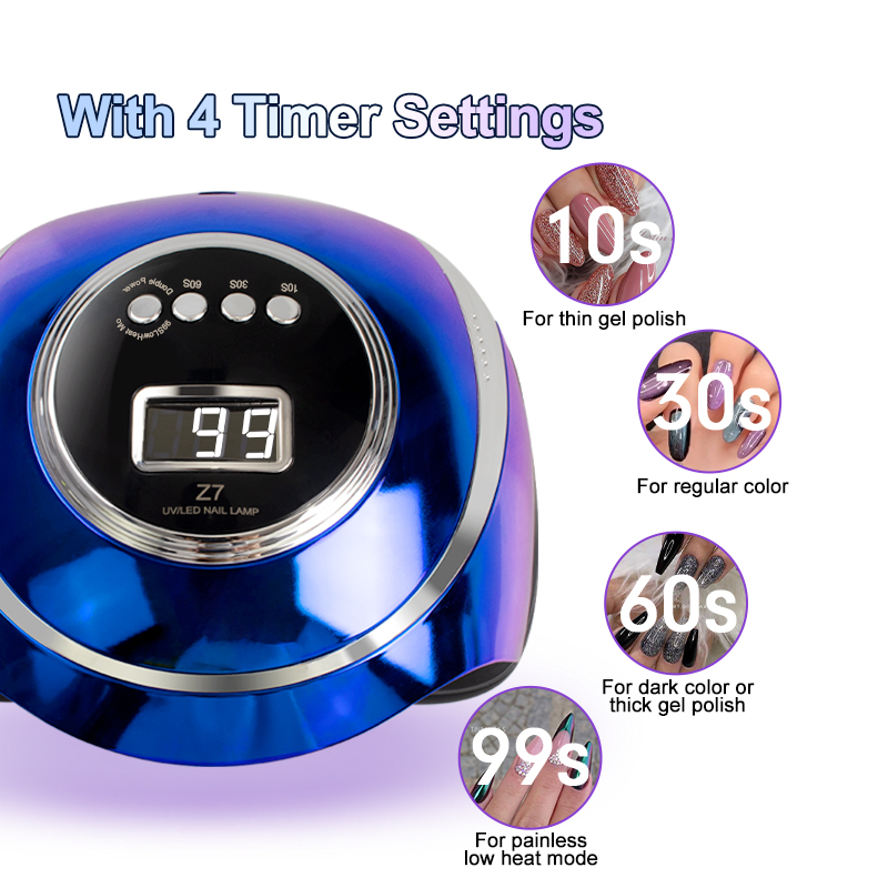 UV Nail Lamp Manufacturer - New Design 57LEDS Curing All Gels with LCD Display 4 Timer