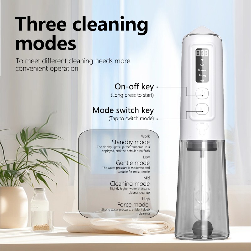 Ear Cleaning Kit Manufacturer - Portable Electric 3 Pressure Mode Irrigation Flushing System