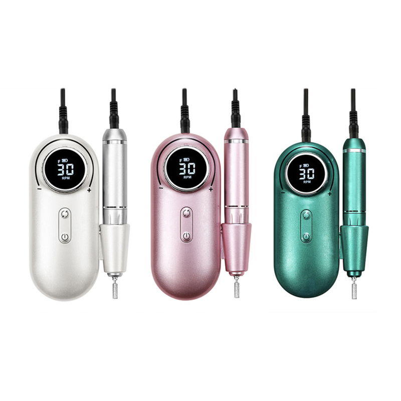 Nail Drill Manufacturer - 2023 New 25W 35000 RPM Rechargeable Portable for Nail Salons