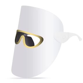 LED Facial Mask Manufacturer - 3 Colors Light Therapy Phototherapy Red Light for Skin Care