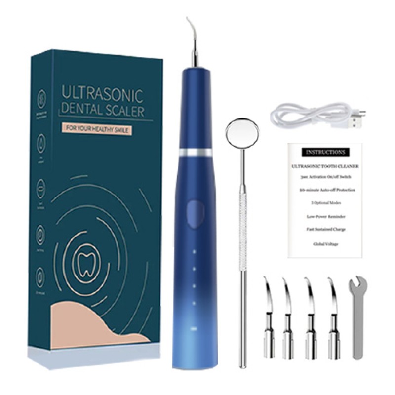 Dental Plaque Remover Manufacturer - Hot Sale Electric Home Sonic Tartar Remover Tooth Cleaner