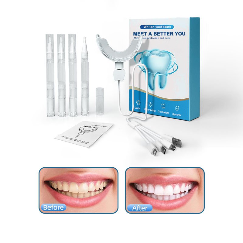 Teeth Whitening Kit Manufacturer - Home Use Wireless with Led Light 2ml Bleaching Gel