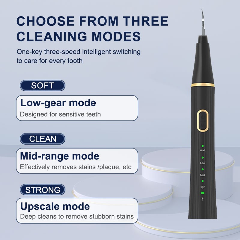 Dental Scaler Manufacturer - Portable Rechargeable LED Sonic Teeth Cleaner