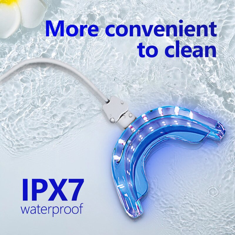 Teeth Whitening Kit Manufacturer - Personalised with 4 Whitening Gels LED Blue Light