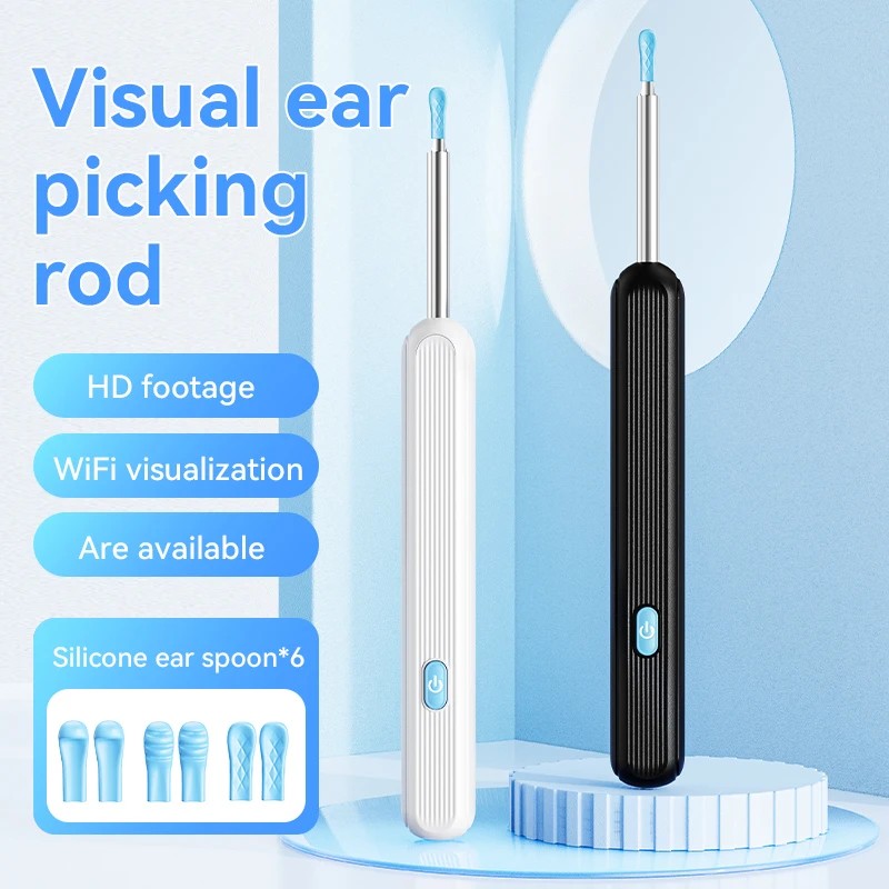 Visual Earpick Kit Manufacturer - Factory Otoscope Endoscope with WiFi for Ear Cleaning