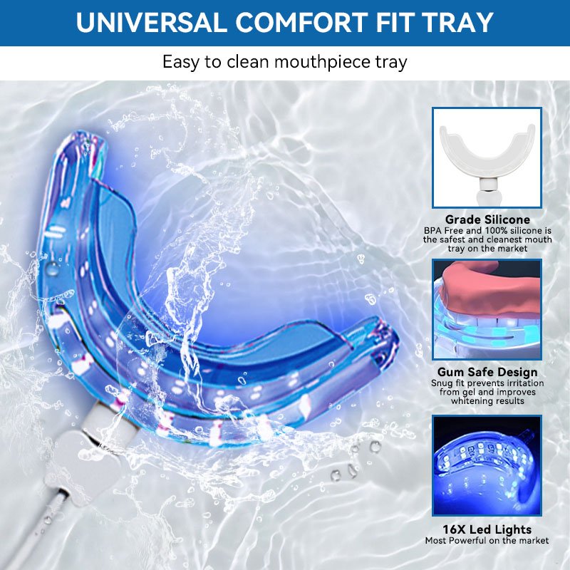 Teeth Whitening Kit Manufacturer - Home Use Wireless with Led Light 2ml Bleaching Gel