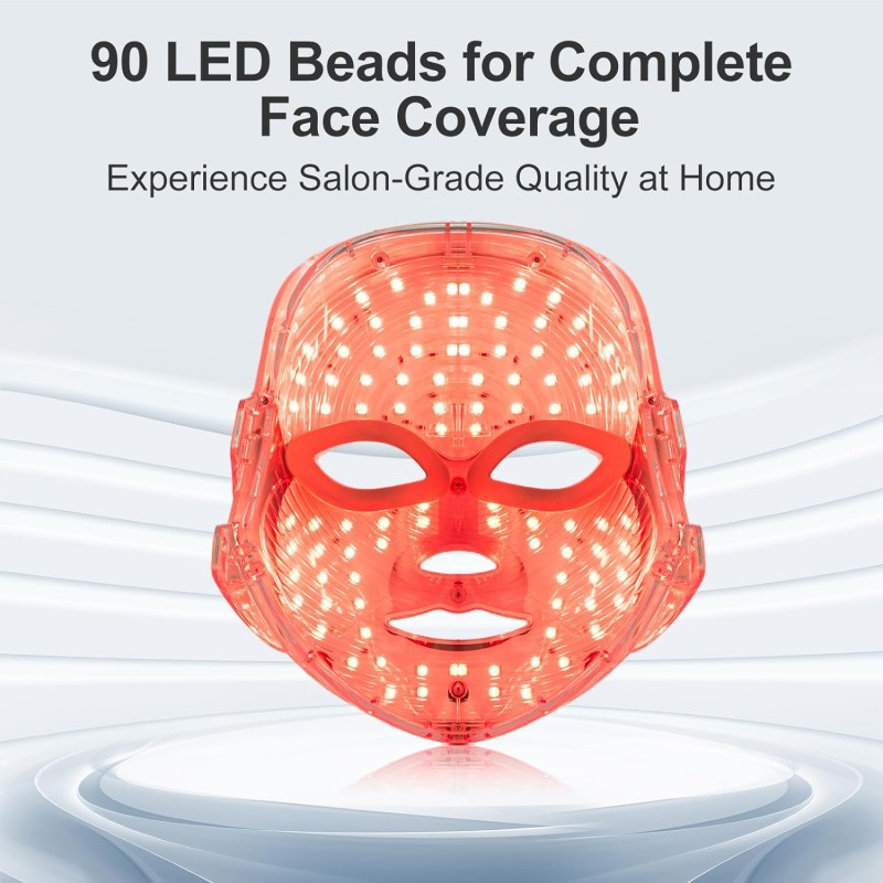 LED Light Therapy Mask Manufacturer - A10 Model 7 LED Photon for Facial Skin Care