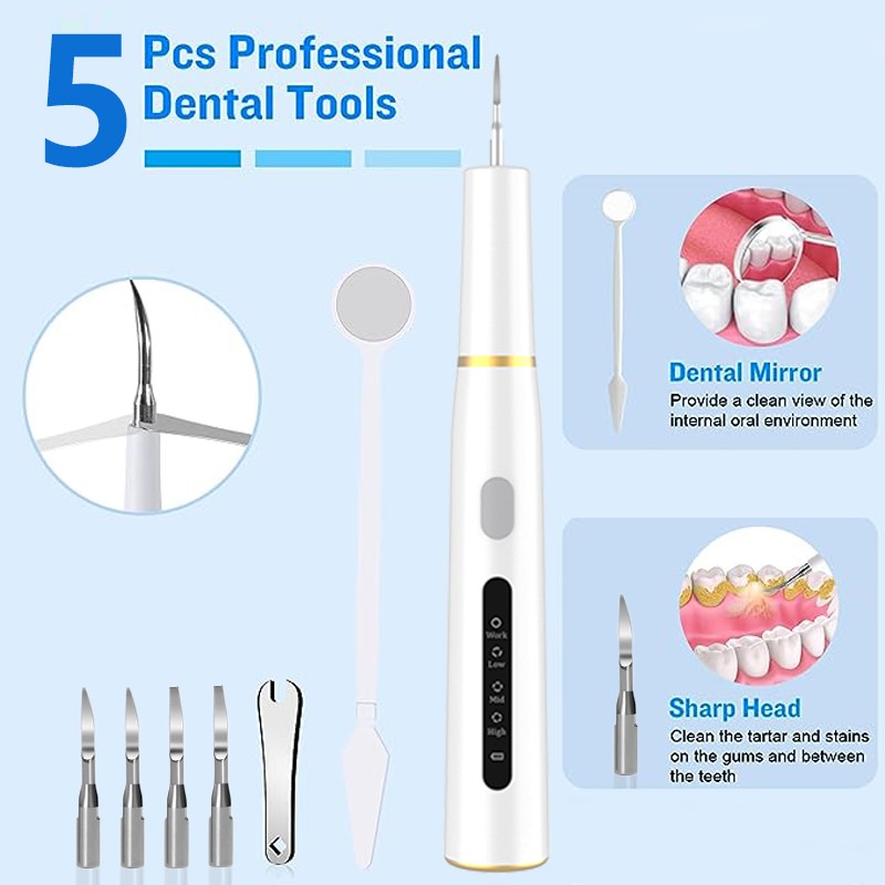 Dental Scaler Manufacturer - Popular Design High Power Plaque Remover Tartar Remover for Household