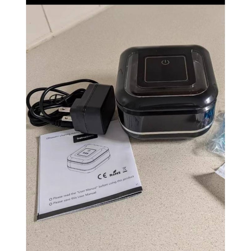 Ultrasonic Cleaner Manufacturer - Professional 45KHZ 24W Portable for Denture Aligner Jewelry