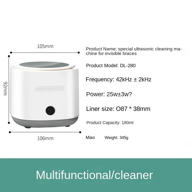 Ultrasonic Cleaner Manufacturer - Small Portable Home for Jewelry Watch Glasses Denture