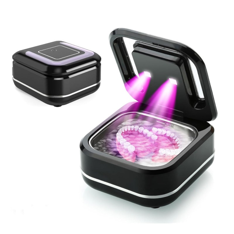 Ultrasonic Cleaner Manufacturer - OEM/ODM Household Mini Portable for Jewelry Glasses Retainer