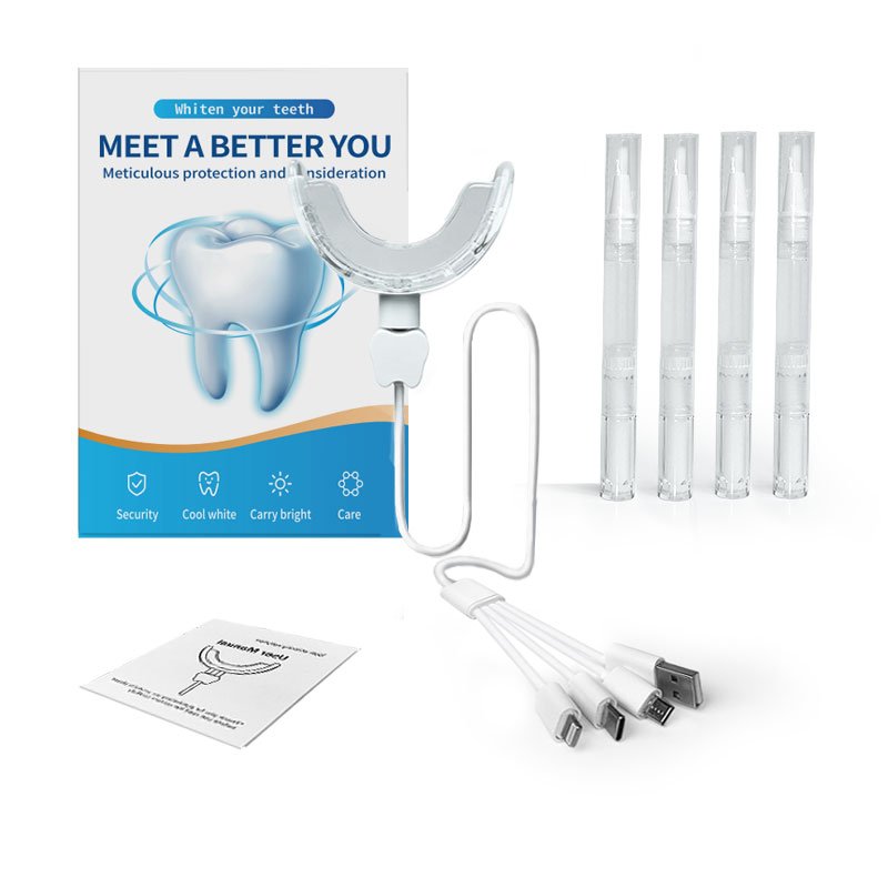 Teeth Whitening Kit Manufacturer - Home Use Wireless with Led Light 2ml Bleaching Gel
