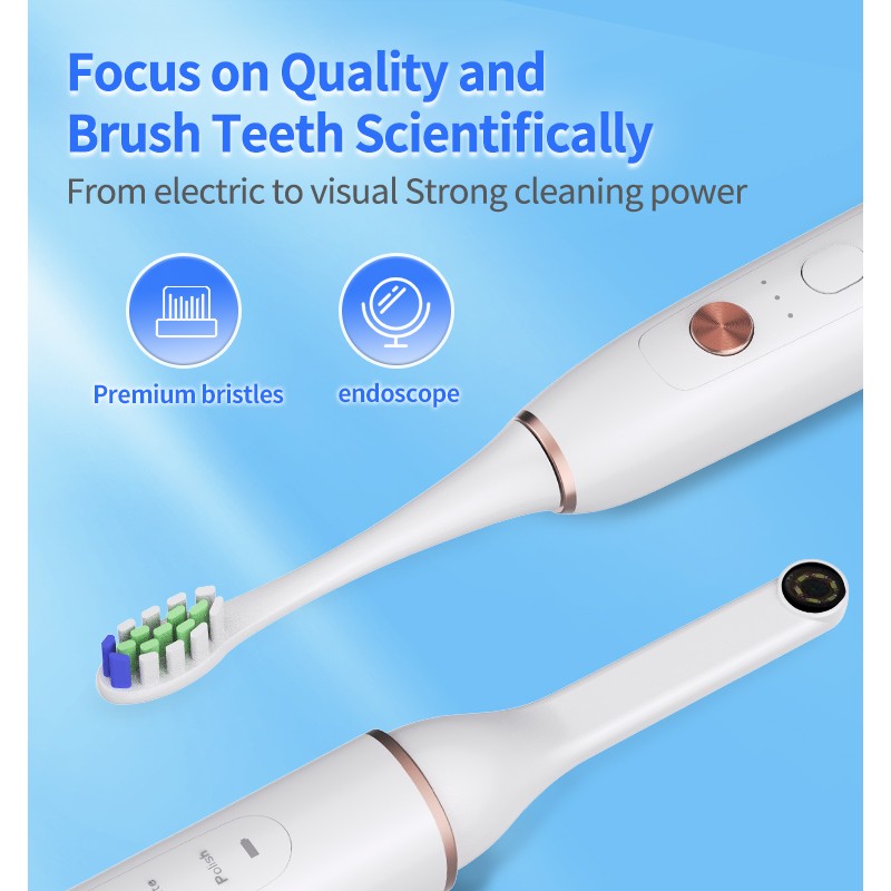 Smart Electric Toothbrush Manufacturer - Rechargeable Kids Sonic with Camera WiFi