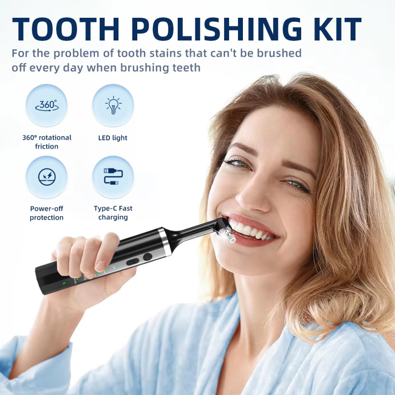 Tooth Polishing Kit Manufacturer - High Demand Rechargeable for Teeth Cleaning and Whitening