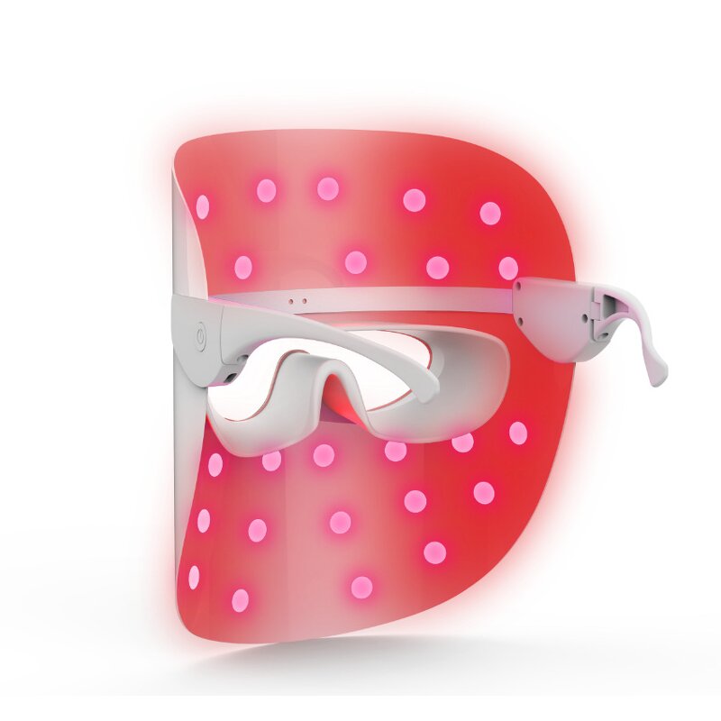 LED Facial Mask Manufacturer - 3 Colors Light Therapy Phototherapy Red Light for Skin Care