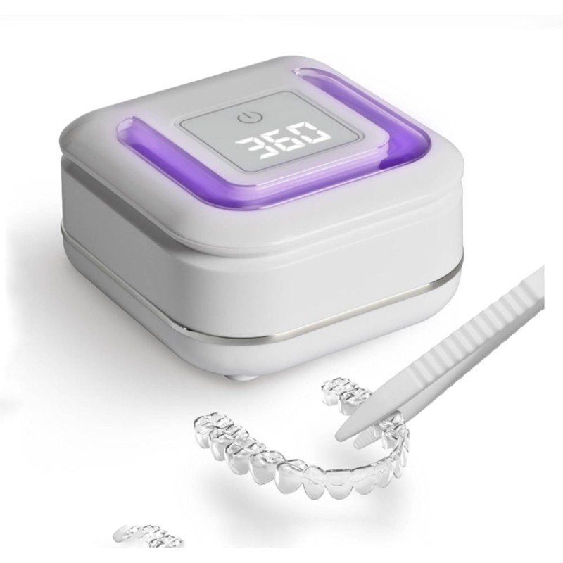 Ultrasonic Cleaner Manufacturer - Custom Logo 42Khz with UV Light for Denture Aligner Jewelry