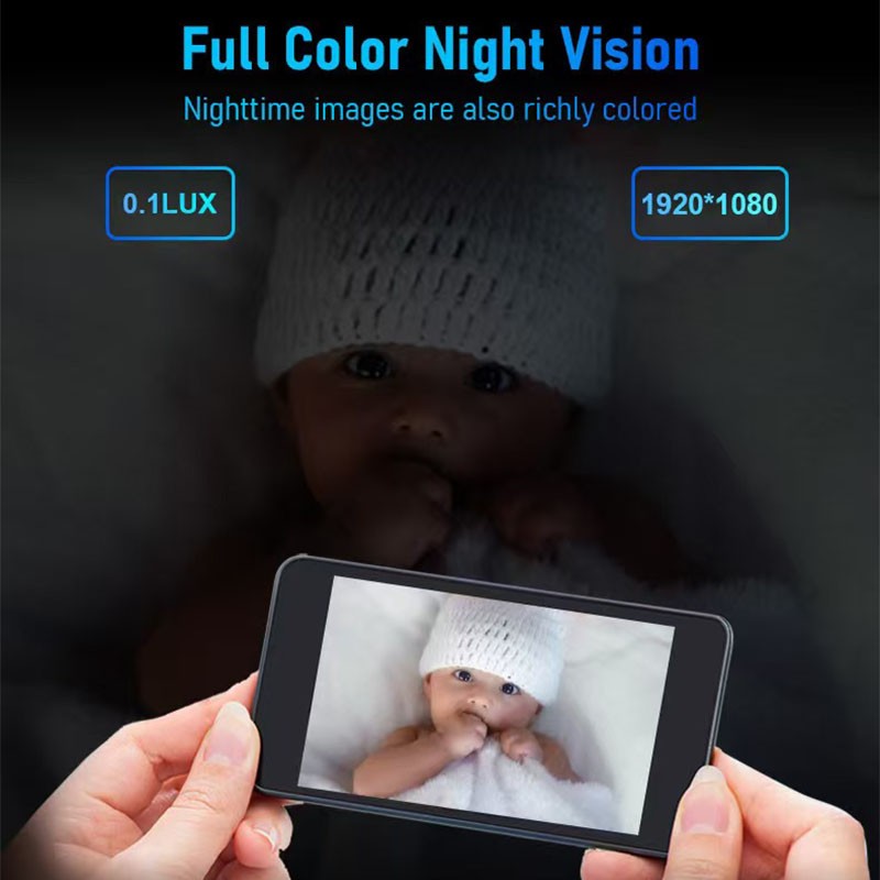 Wireless Baby Monitor - APP Control 1000ft