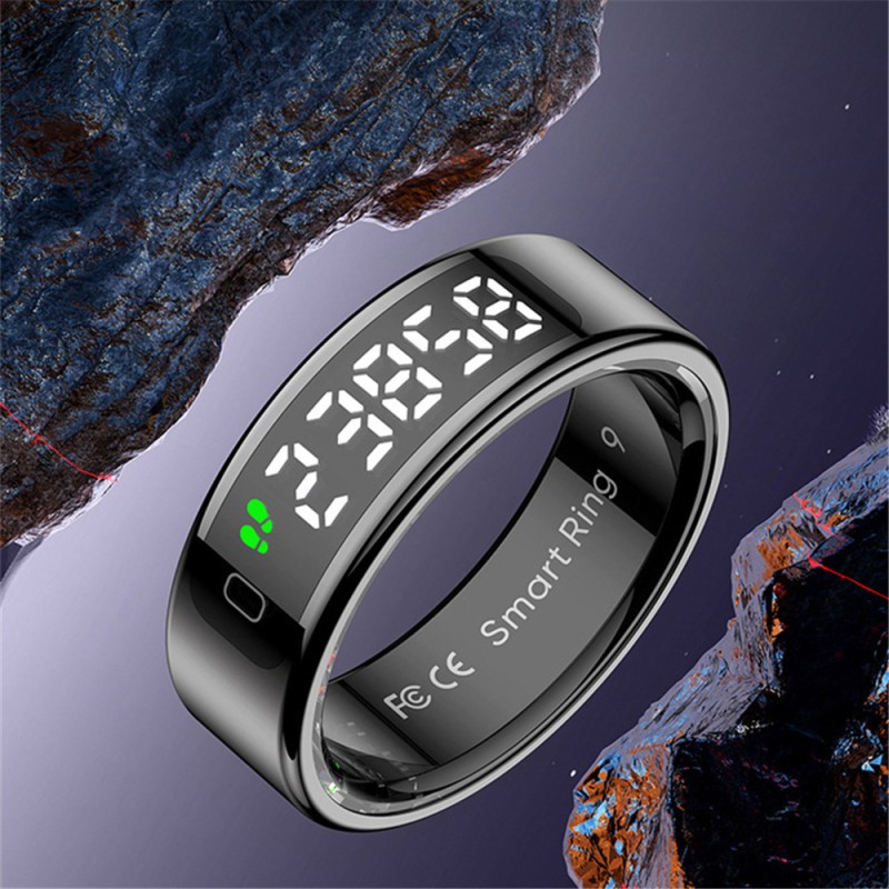 Smart Fitness Ring - Wireless Charging Tracker