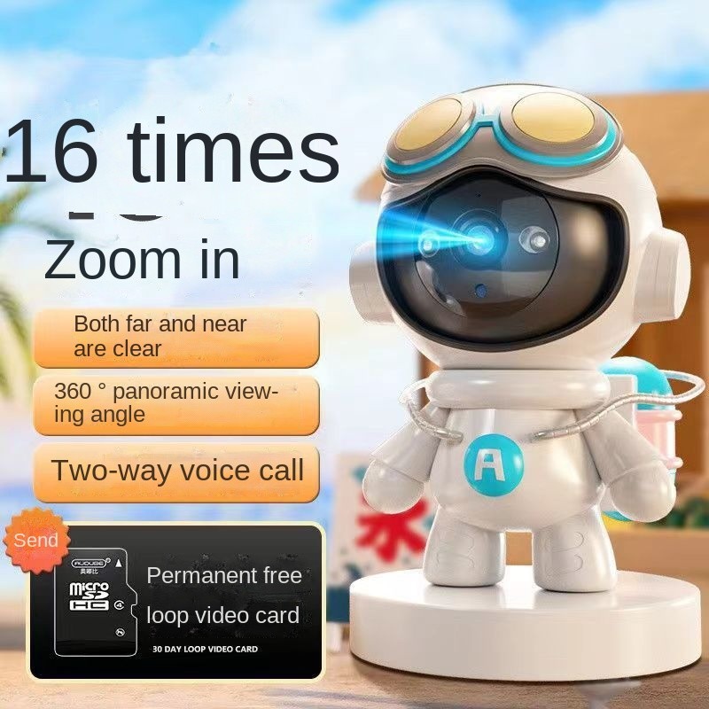 Home Robot Camera - Color Night Vision