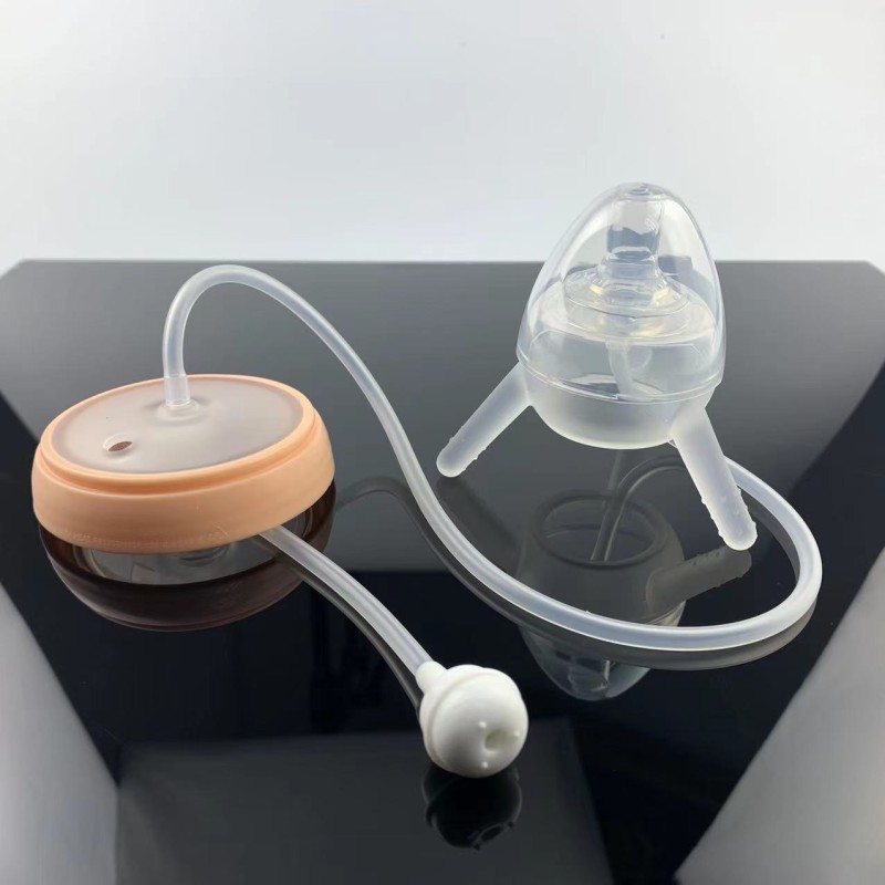 Hands Free Bottle - Silicone Feeding OEM