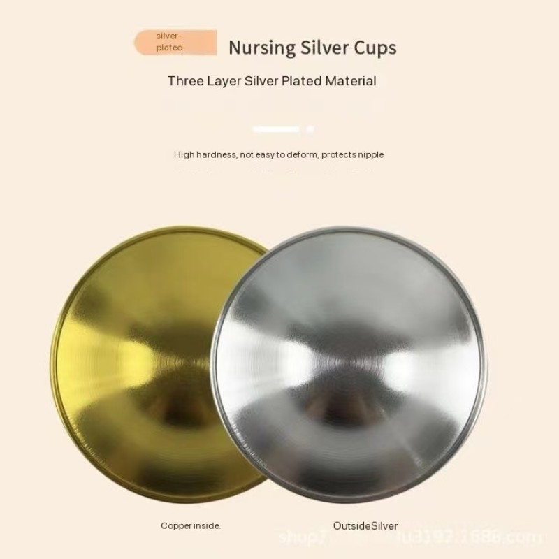 Silver Nursing Cups - Newborn Sore Nipples