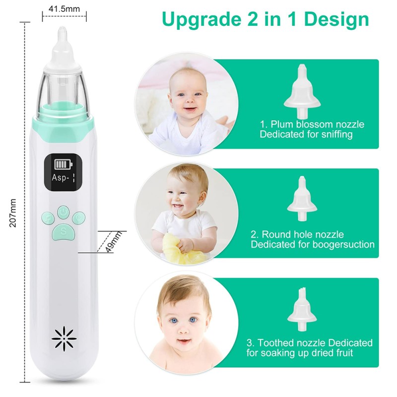 Rechargeable Nasal Aspirator - Music Function