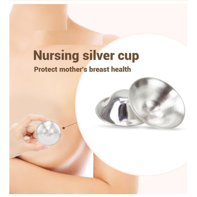 Nursing Cups - Silver Nipple Shields