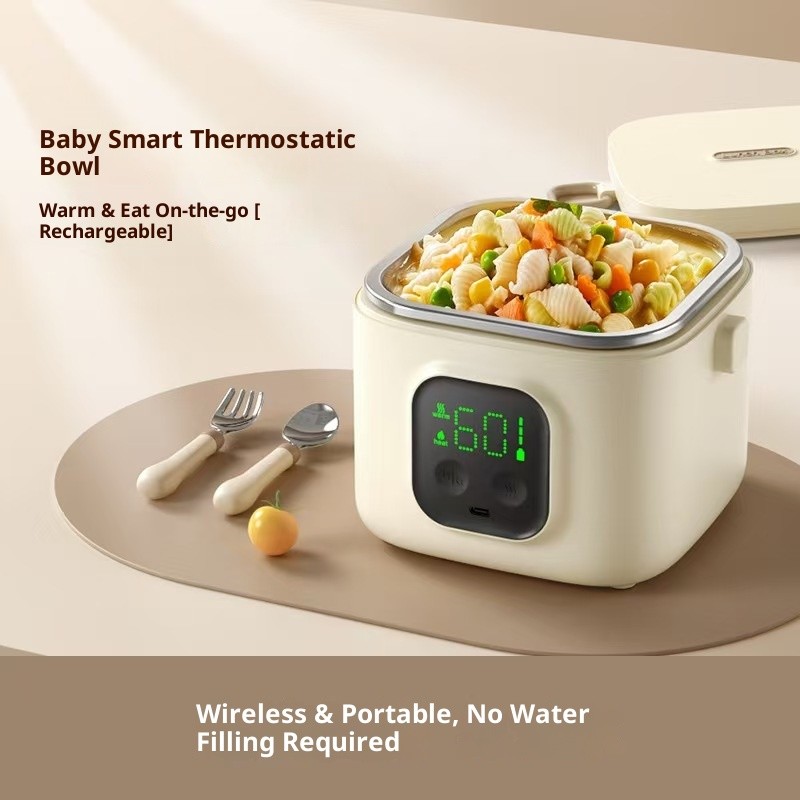 USB Food Warmer - 500ml Leakproof Bowl